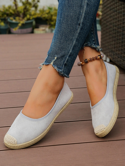 Royalfashion Women's eco-suede espadrilles Aroles