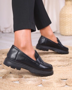 Black women's moccasins Wazobi - Footwear