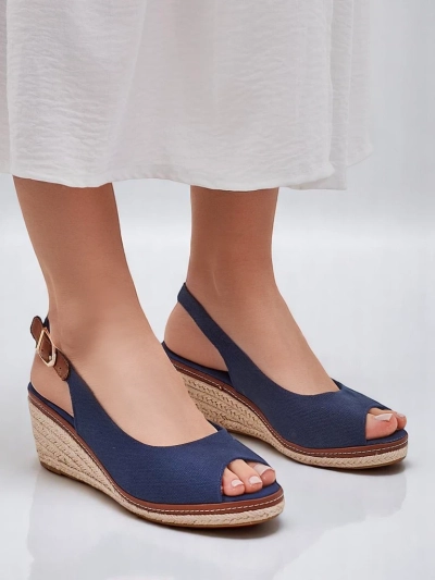 Женские сандалии на платформе Royalfashion с открытым носком Tafenis