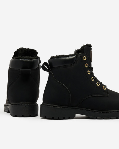 Royalfashion Black men's Effenbe trappers