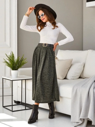 Royalfashion Women's midi skirt