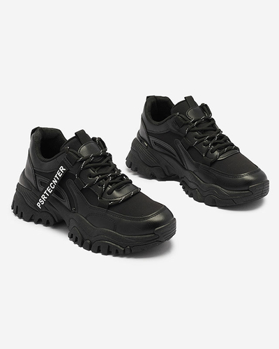 Melni sieviešu sporta apavi Evilpo- Footwear