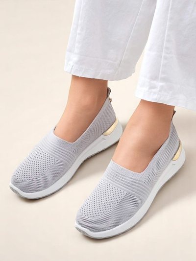 Royalfashion Auduma sieviešu slip-on apavi Perfeti