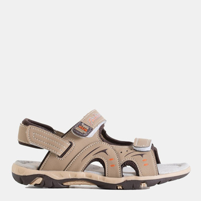 Beige boys 'sandals with Velcro Elbrus - Footwear