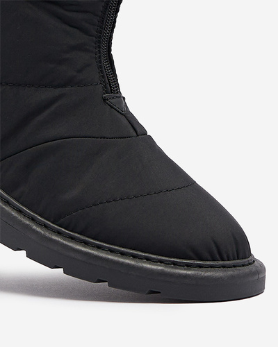 Черные женские ботинки a'la snow boots Tirigga- Footwear