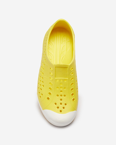 Yellow openwork children's rubber sneakers Jiteri - Footwear