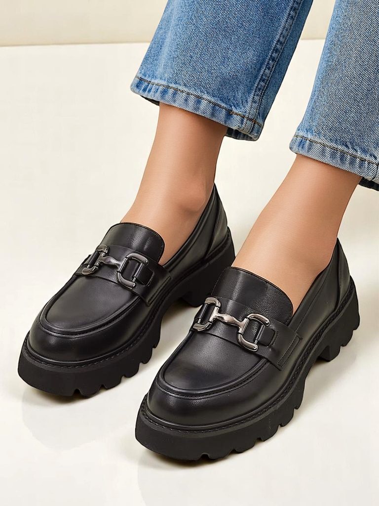 Royalfashion Sieviešu loaferi ar biezāku zolīti Rouetta