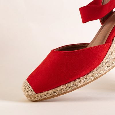 Red wedge sandals Eupatoria - Sandals