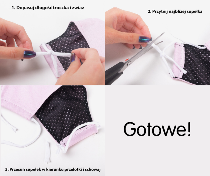 Royalfashion Синяя 3-слойная маска для лица