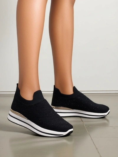 Royalfashion sieviešu slip-on auduma sporta apavi Terrifa