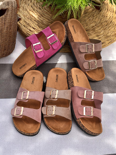 Royalfashion Sieviešu sandalēm ar sprādzēm Foumy