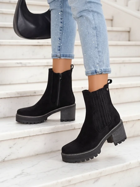 Royalfashion Eco-žīda sieviešu zābaki uz Segiag