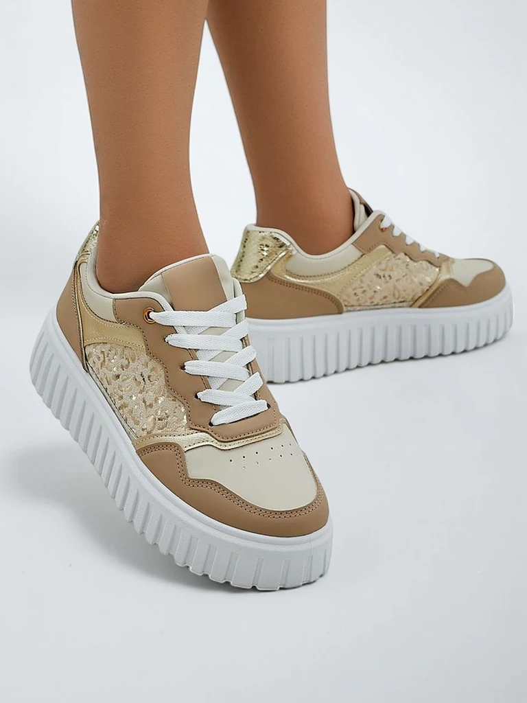 Royalfashion Sieviešu sneakers uz platformas Panterr