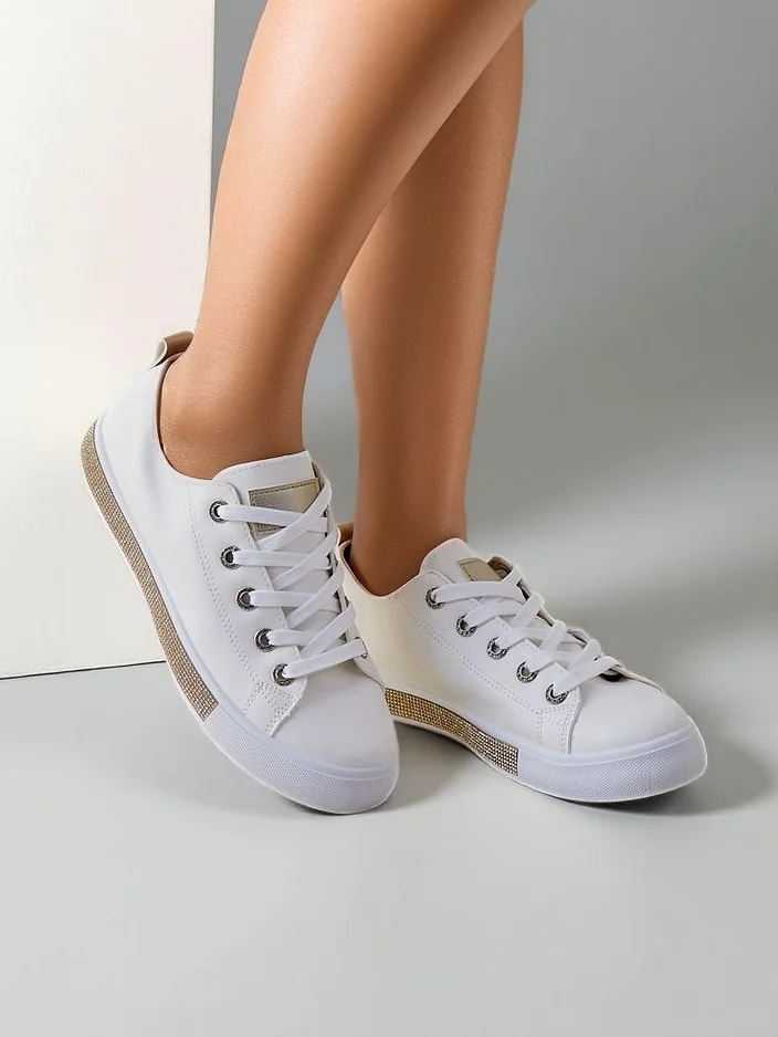 Royalfashion Sieviešu ekoloģiskās ādas kedas Errosa