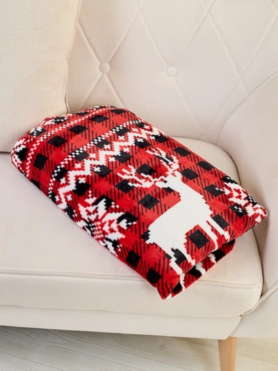 Royalfashion Christmas throw blanket 160x200