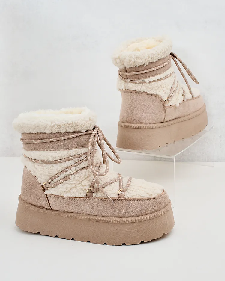 Royalfashion Women's lace-up snow boots Evonie