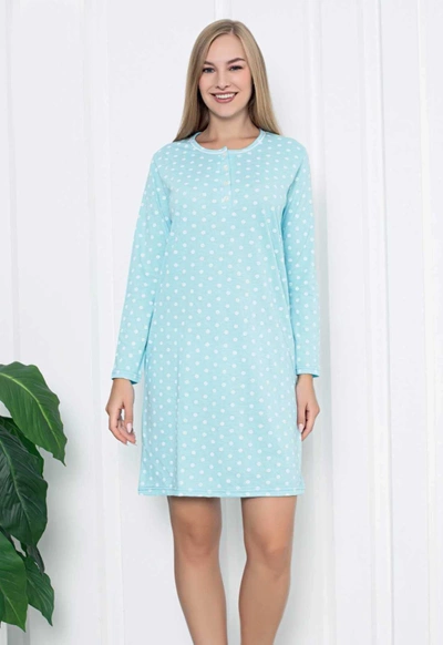 Royalfashion Cotton pajama for women with polka dots