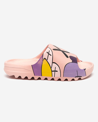 Elmino pink women's slippers - Footwear