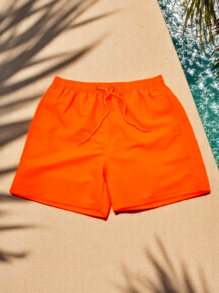 Royalfashion Men's Sports Shorts with Protective Mesh