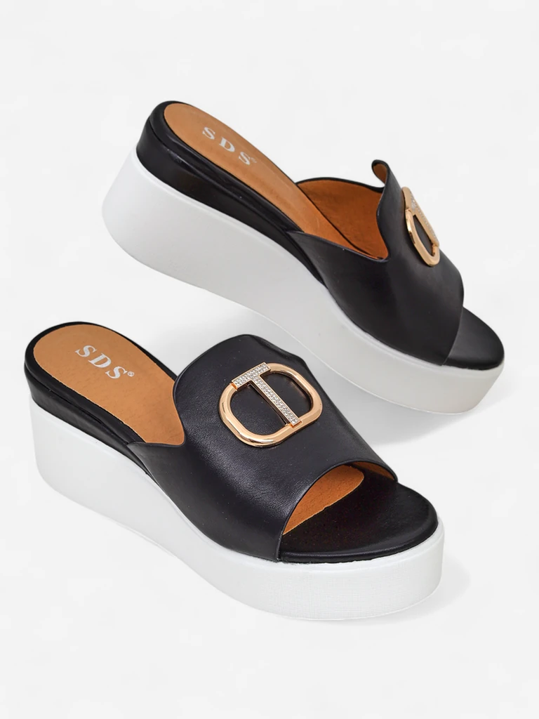 Royalfashion Women’s Wedge Slides Daffin