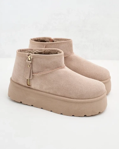 Royalfashion Women's platform snow boots a'la Delgadi