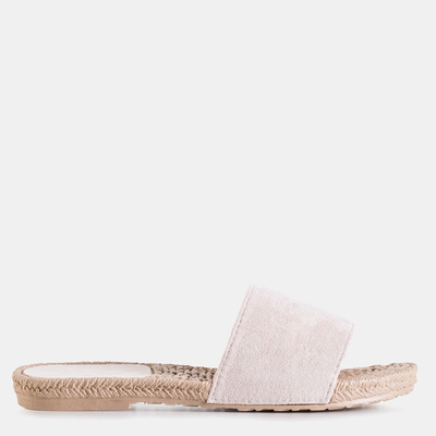 Light pink women's flip-flops Vasagi - Footwear