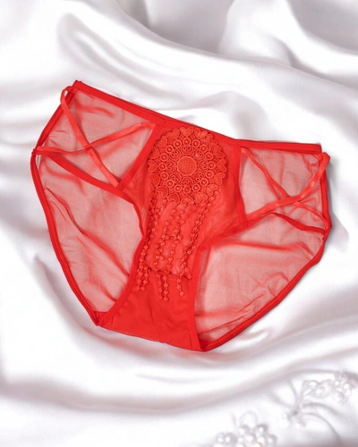Royalfashion Women's mesh briefs