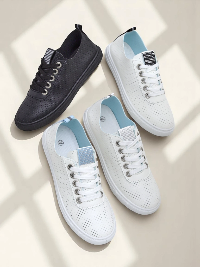 Royalfashion Sieviešu sporta apavi ar pērļiem Cytorrie