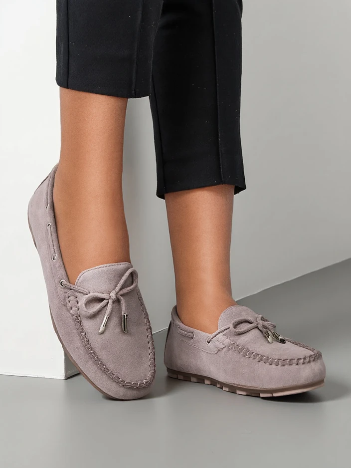 Royalfashion sieviešu ekokožas loafers Ziferte