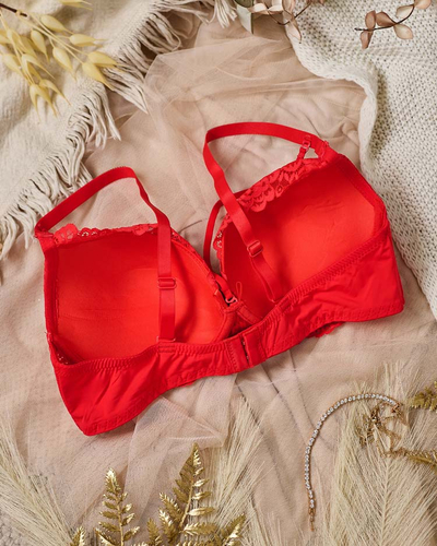 Royalfashion Женский бюстгальтер, украшенный кружевом