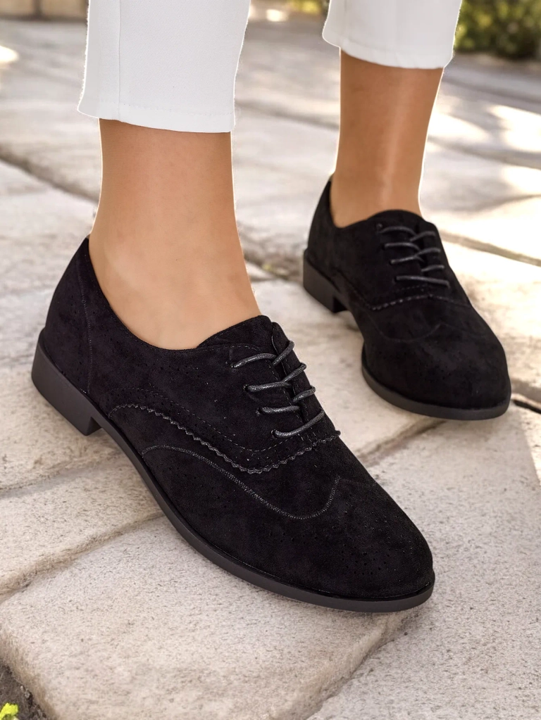 Royalfashion Women's lace-up shoes Lucos