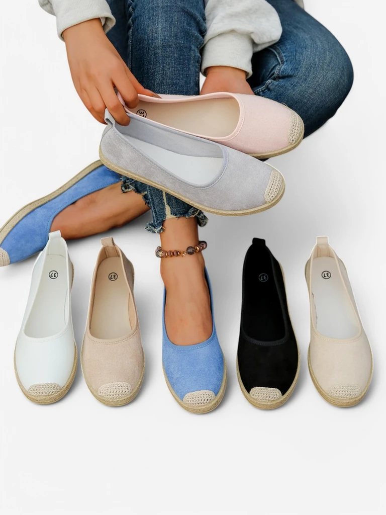 Royalfashion Женские эспадрильи из экосо всех Aroles