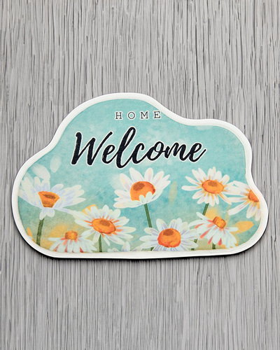 Royalfashion Krāsains paklājs ar ziediem 40x60