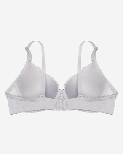 Gray padded women's bra- Underwear