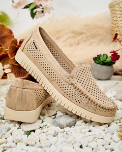 Royalfashion Openwork women's moccasins Nafis