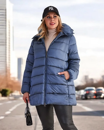 Royalfashion women's quilted winter jacket