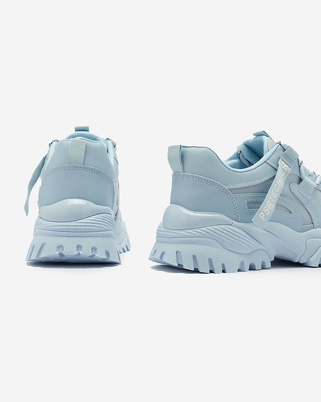 Синие женские кроссовки спортивная обувь Evilpo- Footwear