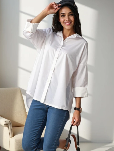 Royalfashion Cotton Universal Women's Shirt