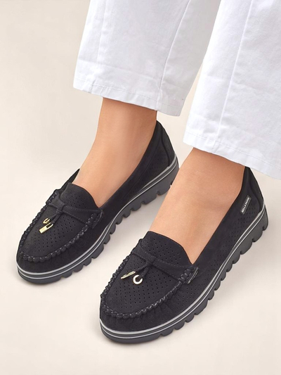 Royalfashion Lace-up women's moccasins Elissas