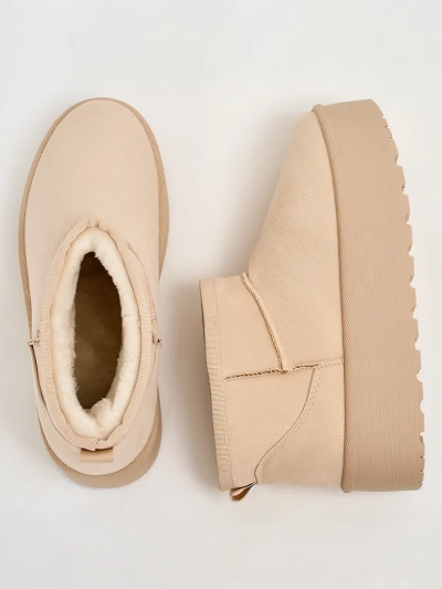 Royalfashion Women's platform a'la snow boots Dagodo