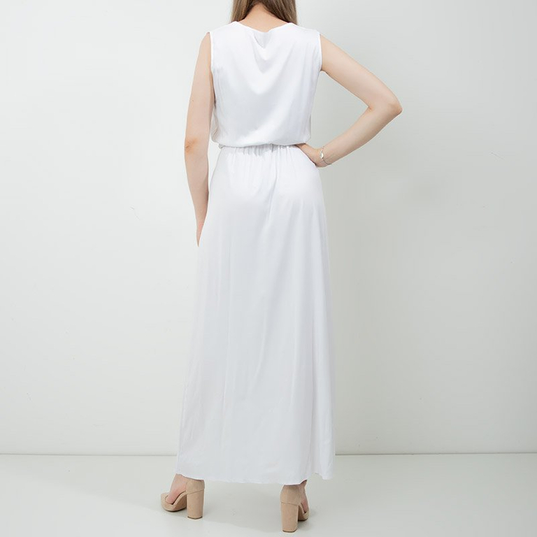 Women's white maxi dress - Clothing