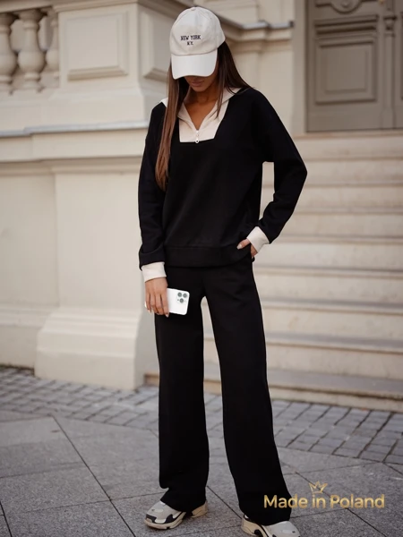 Хлопковый женский трикотажный комплект Fissa