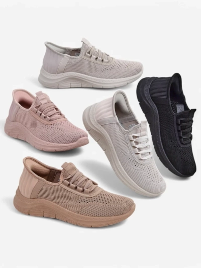 Royalfashion Slip-on women's fabric sports shoes Arrate