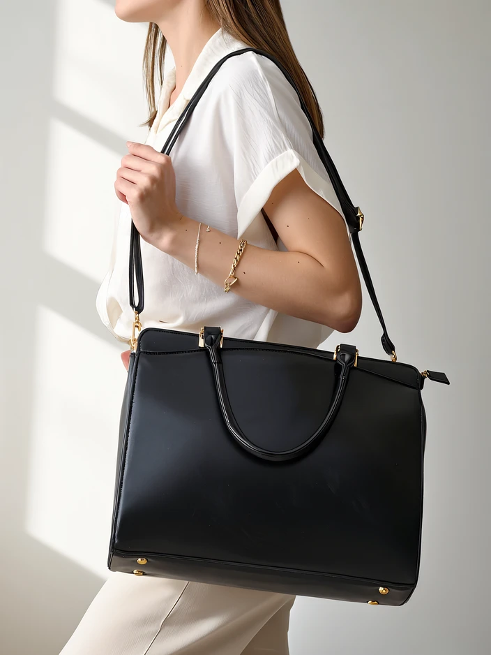 Royalfashion Elegant sieviešu liela rokassoma