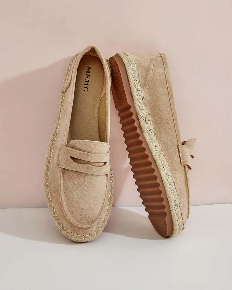 Royalfashion Женские замшевые мокасины eko Monum