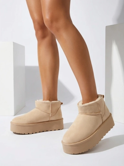 Royalfashion Women's platform a'la snow boots Dagodo