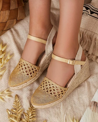 Royalfashion Women's Sintoles espadrilles on a heel