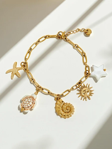 Bransoletta Poseidon Mare Stella b'Motivi Marittimi