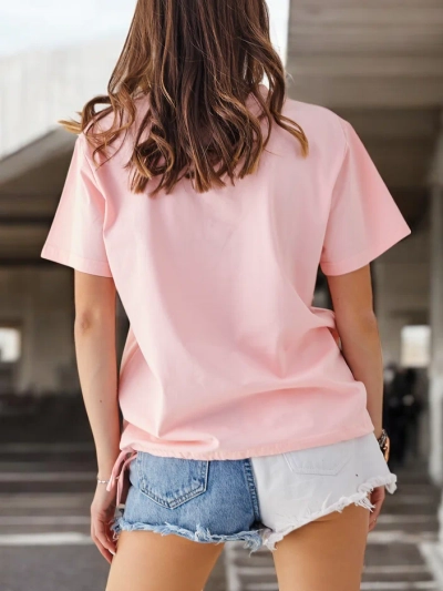 Royalfashion Sieviešu kokvilnas T-krekls ar drukāšanu