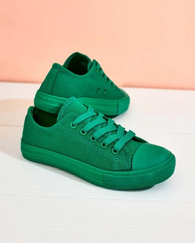 Royalfashion Tirim lace-up children's sneakers